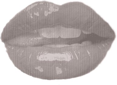Glossy lips